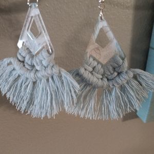 Macrame earrings